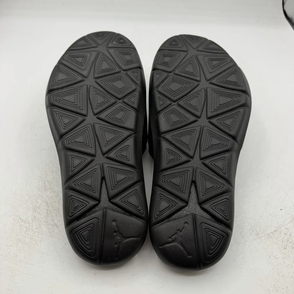 Nike Air Jordan Hydro 7 Slides Mens Sz 8 Black University Red Sandals AA2517-062